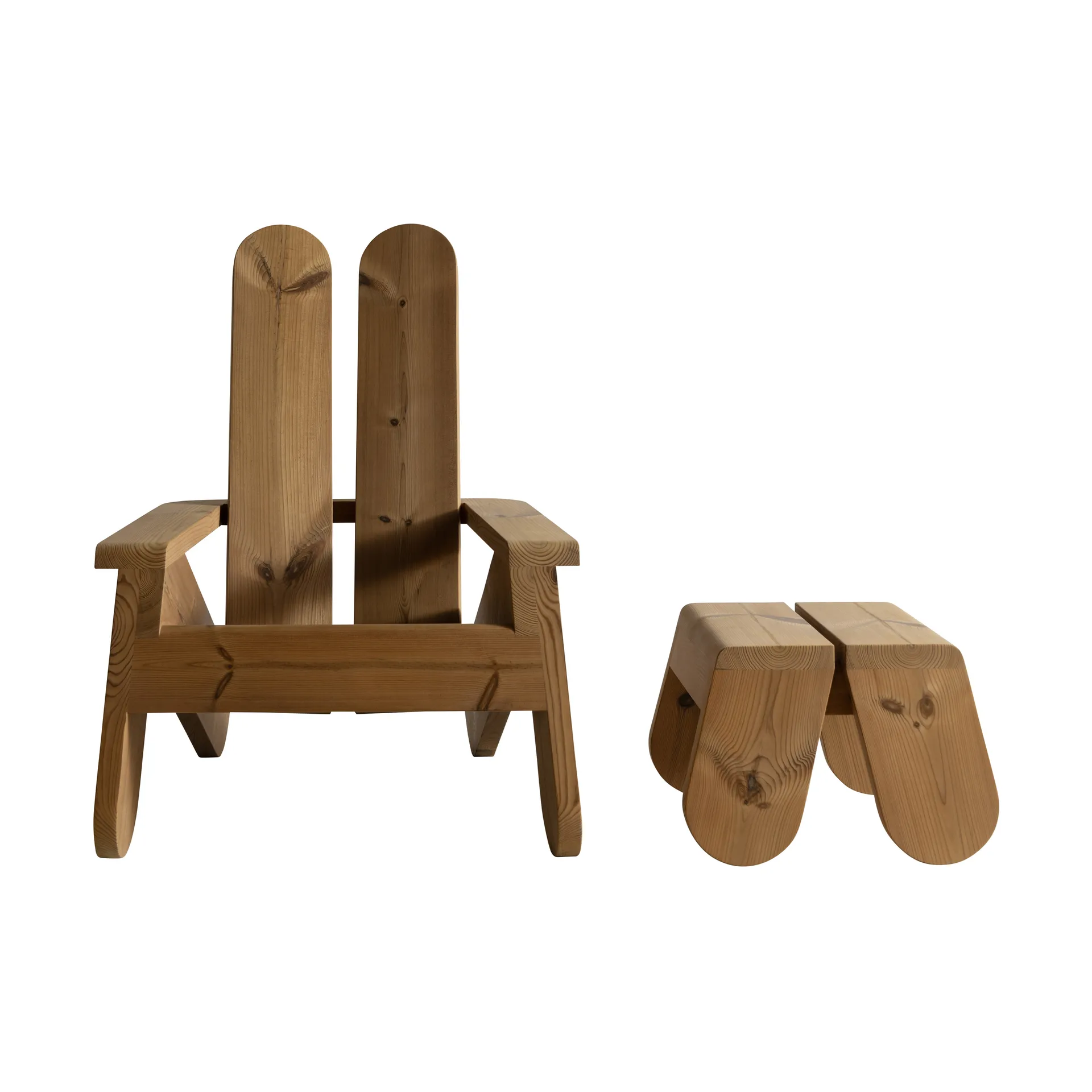 015 Peace Outdoor Lounge Chair lounge chair, Thermally treated pine Vaarnii