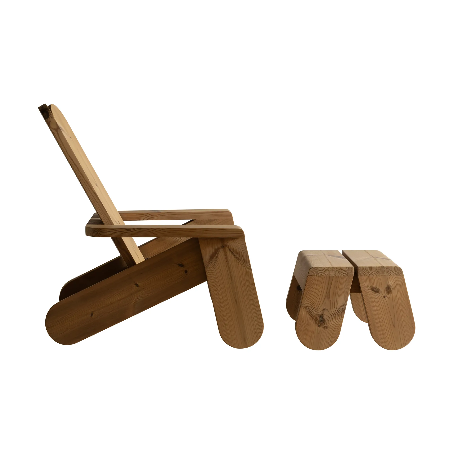 015 Peace Outdoor Lounge Chair lounge chair, Thermally treated pine Vaarnii