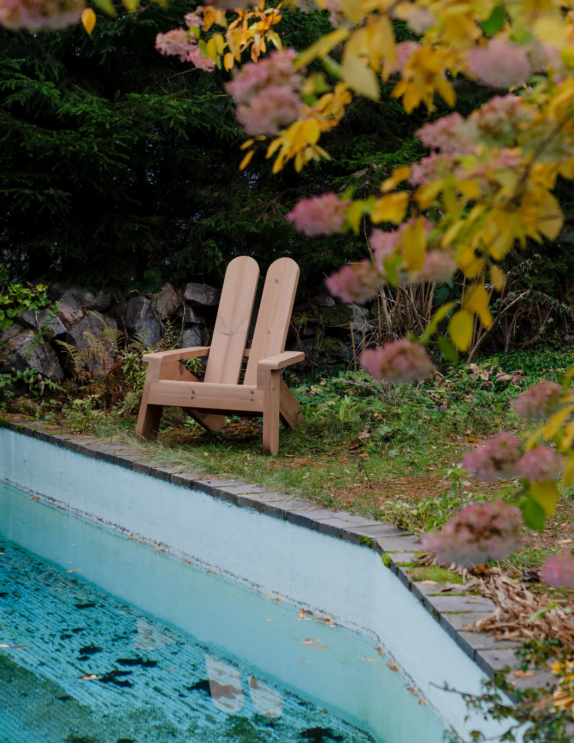 015 Peace Outdoor Lounge Chair lounge chair, Thermally treated pine Vaarnii