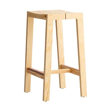 016 Maasto Bar Stool bar stool - Matte oiled-waxed pine, 65 cm - Vaarnii