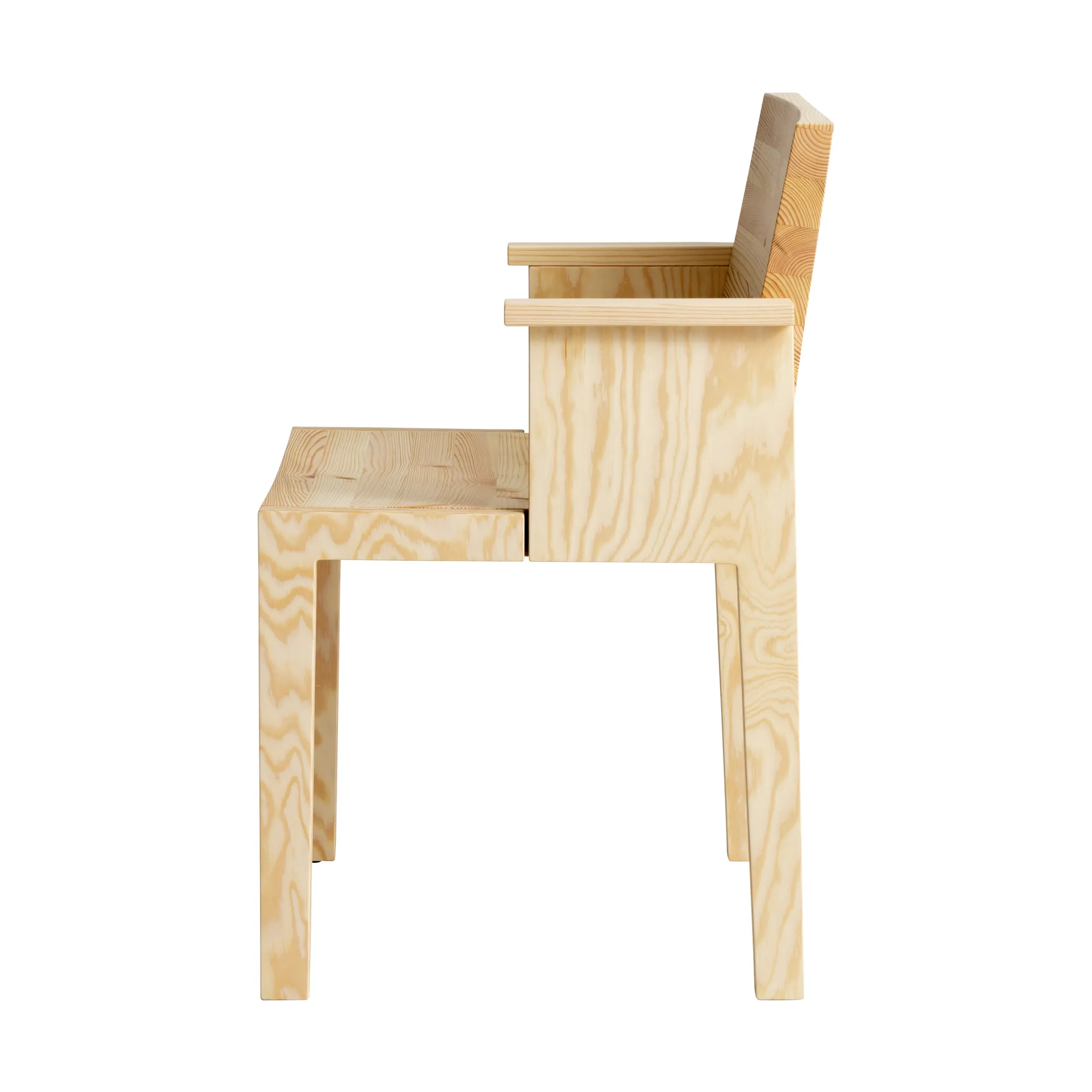 016 Maasto Dining Armchair armchair, Matte oil-waxed pine Vaarnii