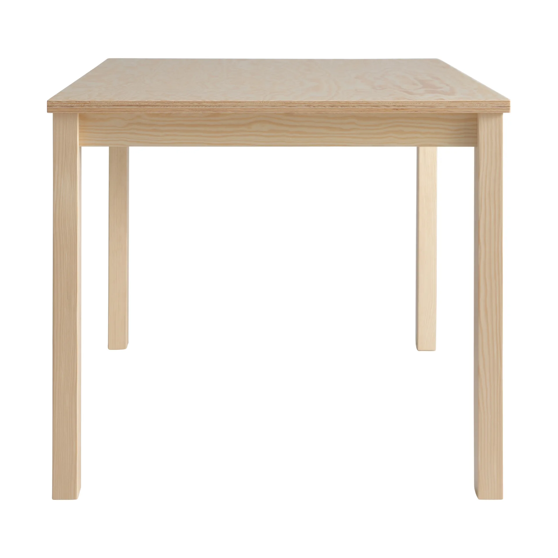 016 Maasto Table, Matte oil-waxed pine, 120x120x75 cm Vaarnii
