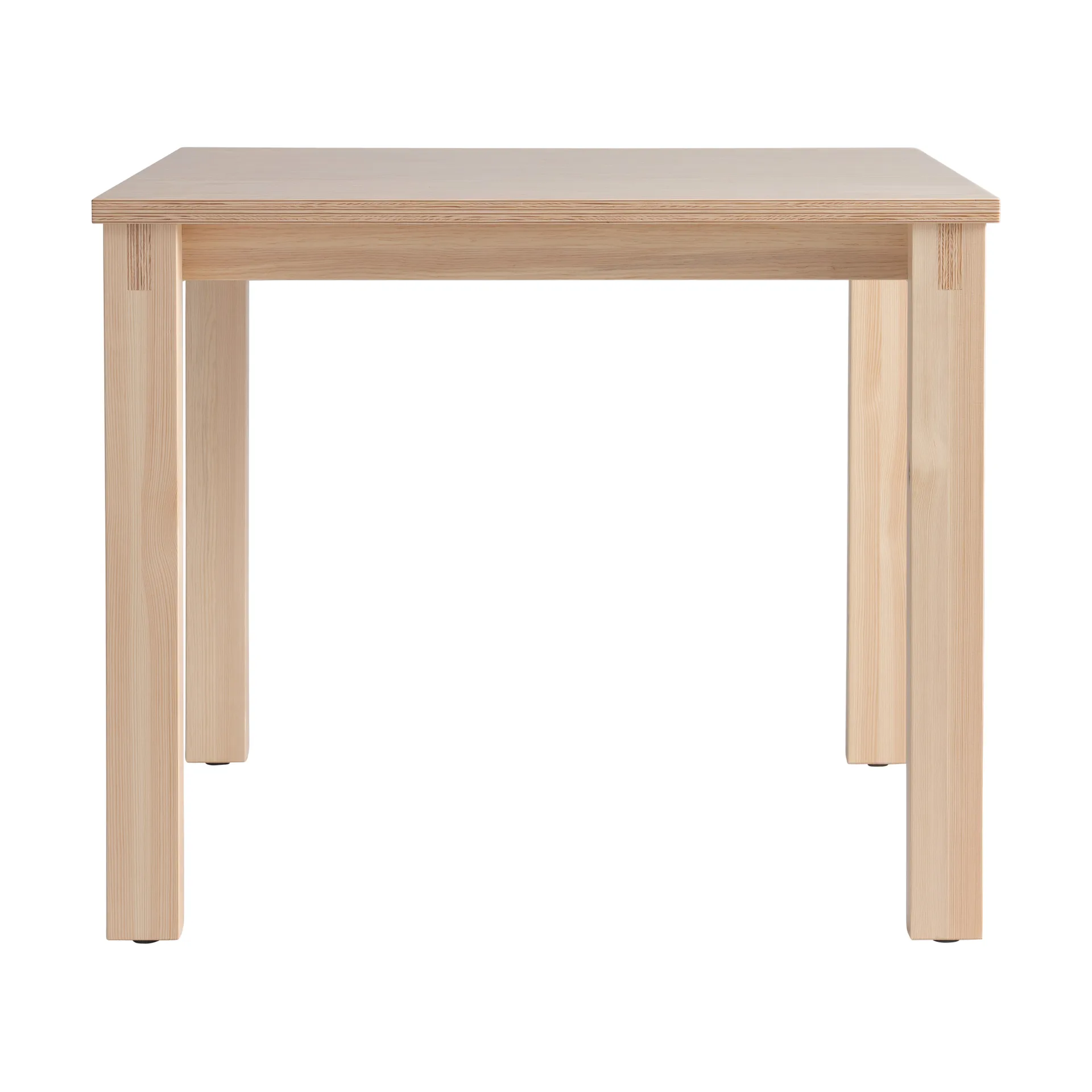 016 Maasto Table, Matte oil-waxed pine, 120x120x75 cm Vaarnii