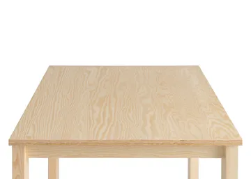 016 Maasto Table - Matte oil-waxed pine, 120x120x75 cm - Vaarnii
