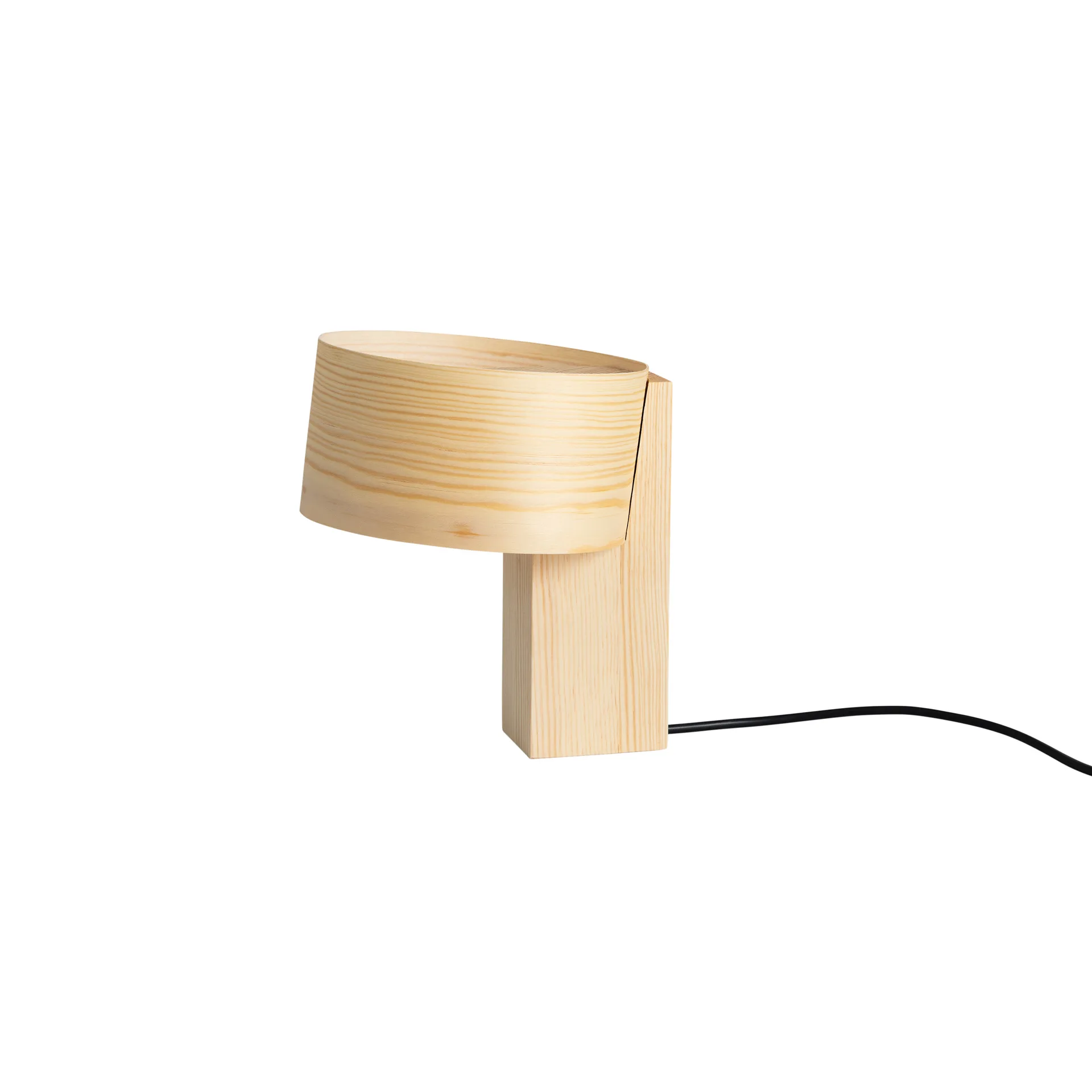 018 Hoop Table Lamp table lamp, Matte oil-waxed pine, 23 cm Vaarnii