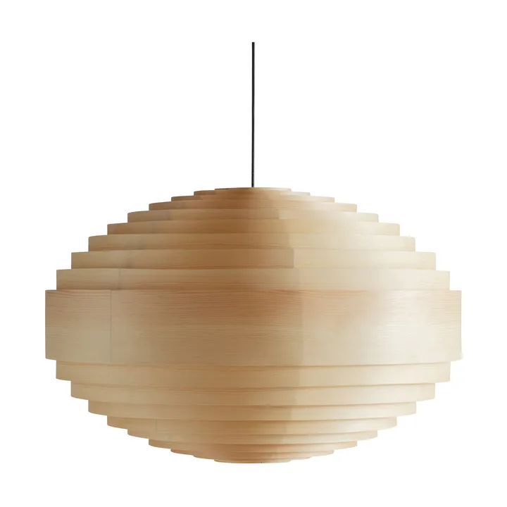 1002 Hans Pendant pendant - Matte oil-waxed pine, XL Ø70 cm - Vaarnii