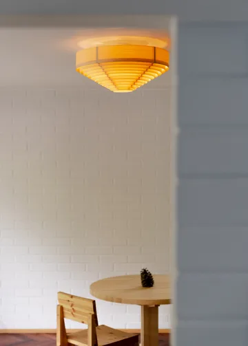 1005 Hans Ceiling Light plafond - Matte oil-waxed pine, Ø42 cm - Vaarnii