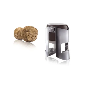 Vacuvin champagne stopper wine cork - Stainless steel - Vacuvin