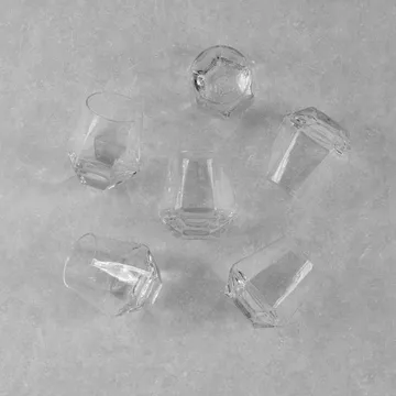 Hexa glass 30 cl 6-pack - Clear - Vargen & Thor