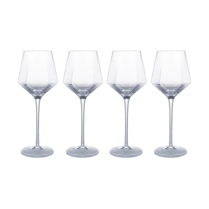 HEXA wine glass 35 cl 4-pack - Clear - Vargen & Thor