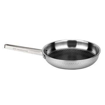 Model Mb Jr frying pan Ø22 cm - Silver - Vargen & Thor