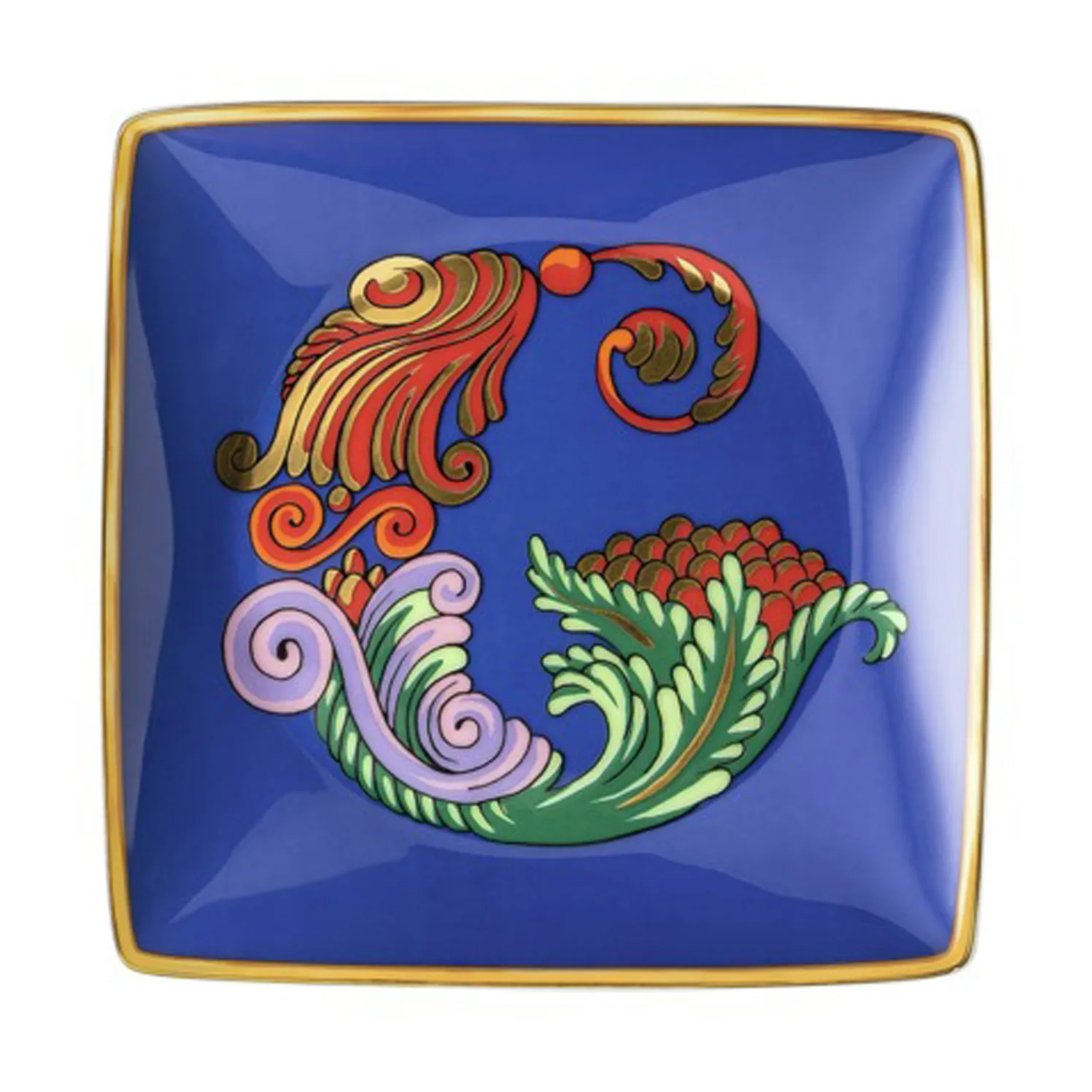Versace Holiday Alphabet saucer 12 cm, G Versace