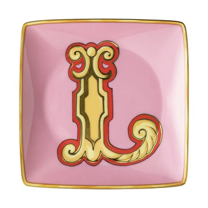 Versace Holiday Alphabet saucer 12 cm - L - Versace