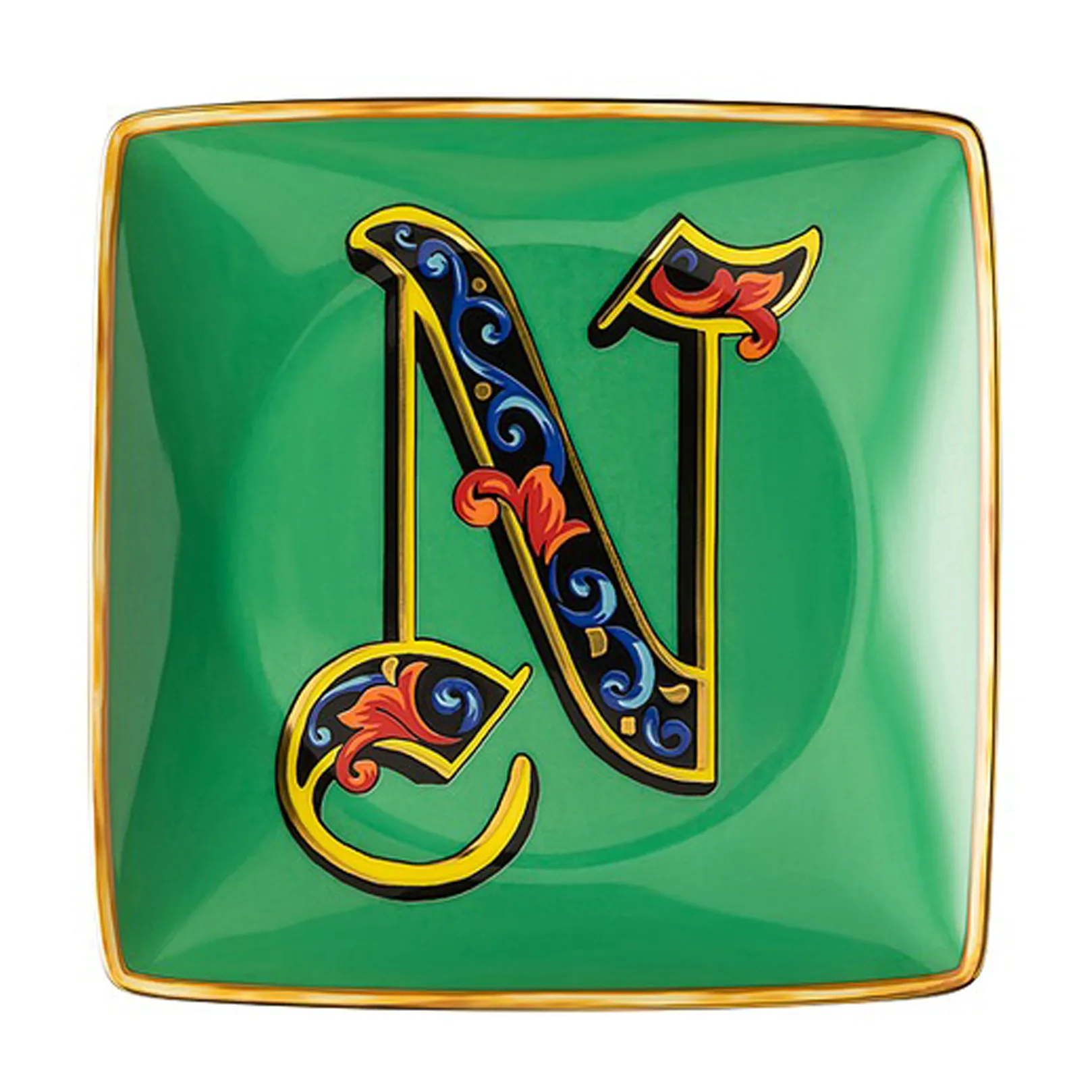 Versace Holiday Alphabet saucer 12 cm, N Versace