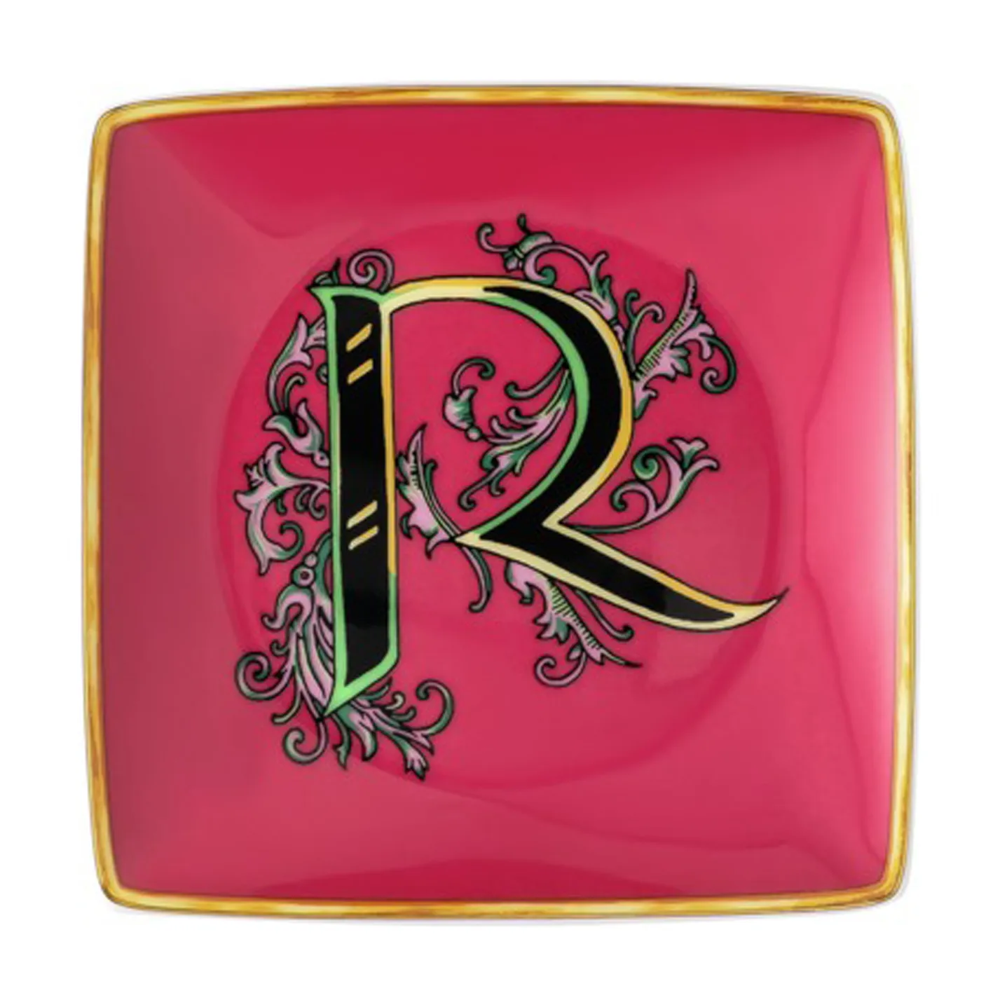 Versace Holiday Alphabet saucer 12 cm, R Versace