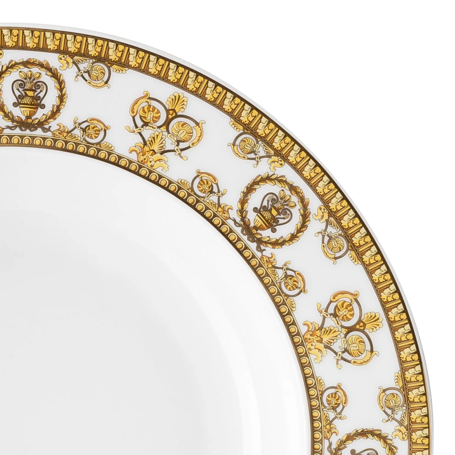 Versace I love Baroque deep plate, Bianco Versace