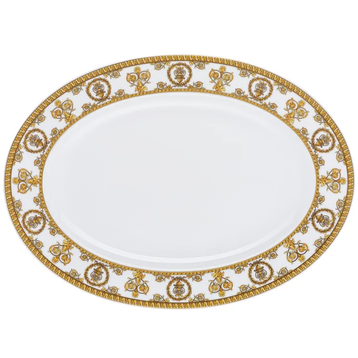 Versace I love Baroque serving plate - Bianco - Versace