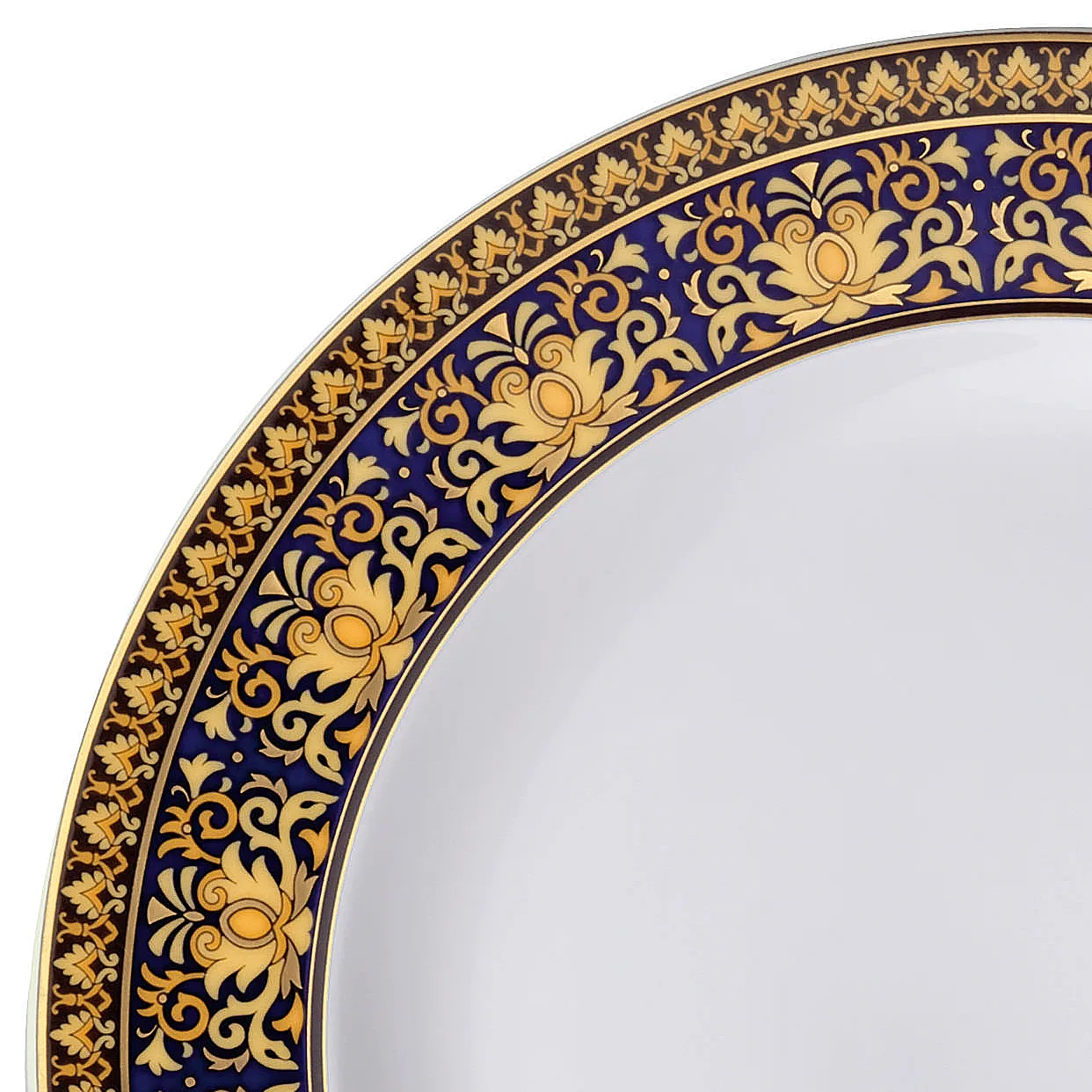 Versace Medusa Blue dessert plate, 22 cm Versace