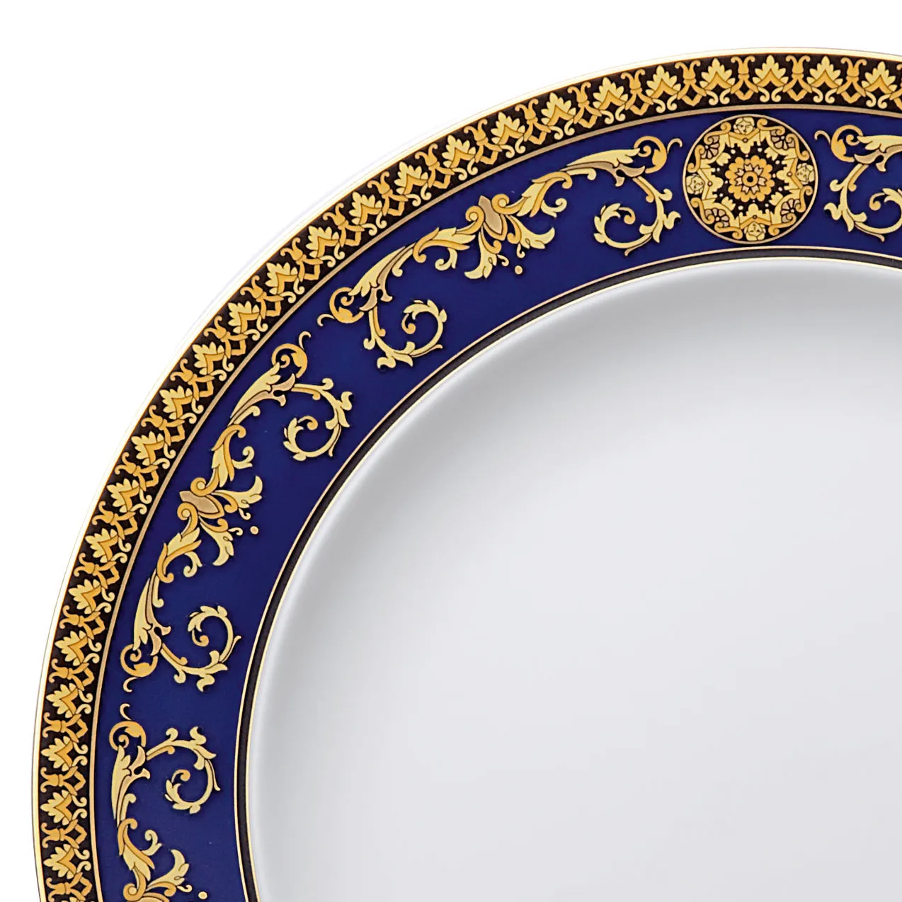 Versace Medusa Blue dinner plate, 27 cm Versace
