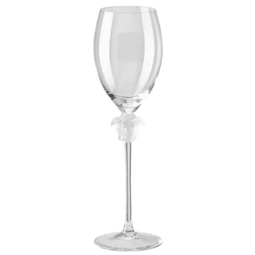 Versace Medusa Lumiere white wine glass 47 cl - Long (26.3 cm) - Versace