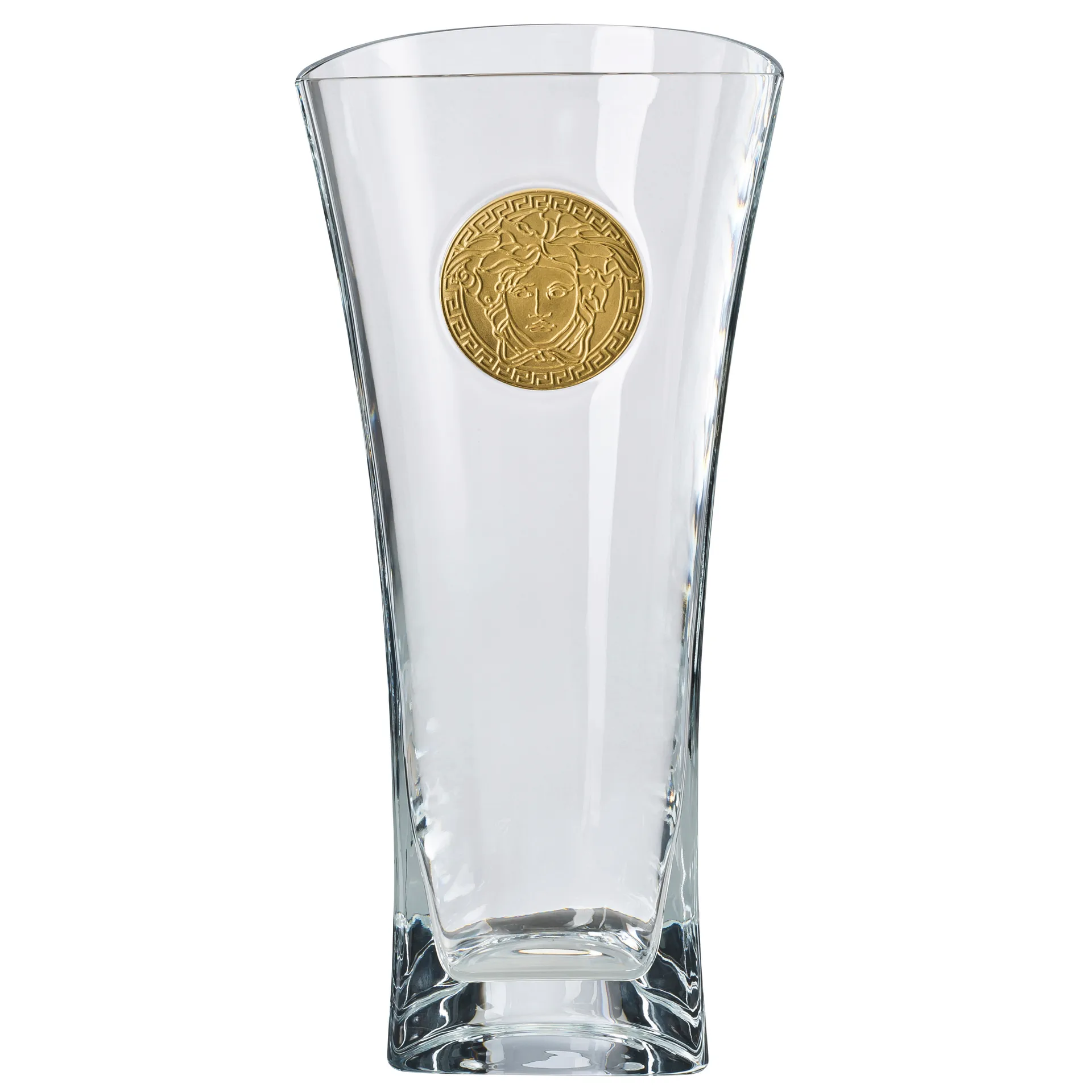 Versace Medusa Madness vase clear, Large Versace