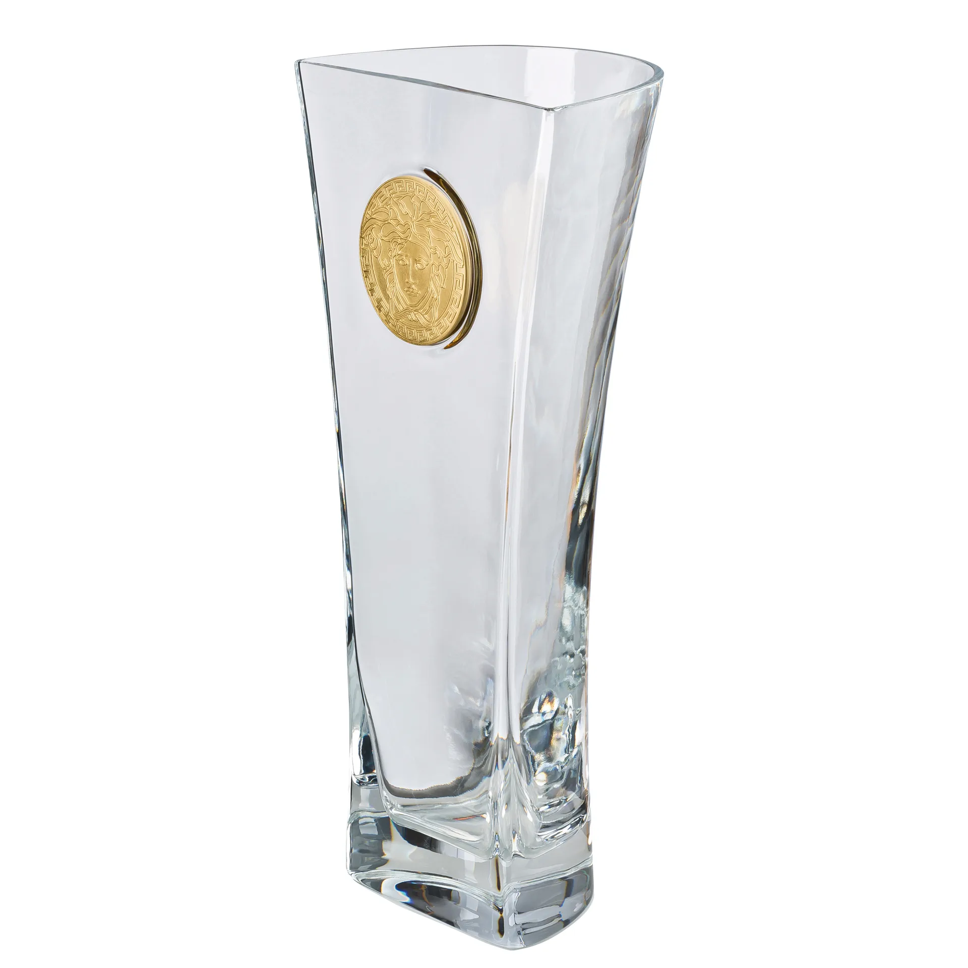 Versace Medusa Madness vase clear, Large Versace