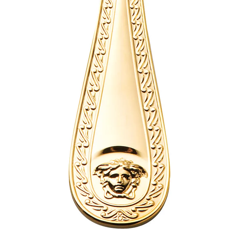 Versace Medusa spoon gold plated, 20.5 cm Versace