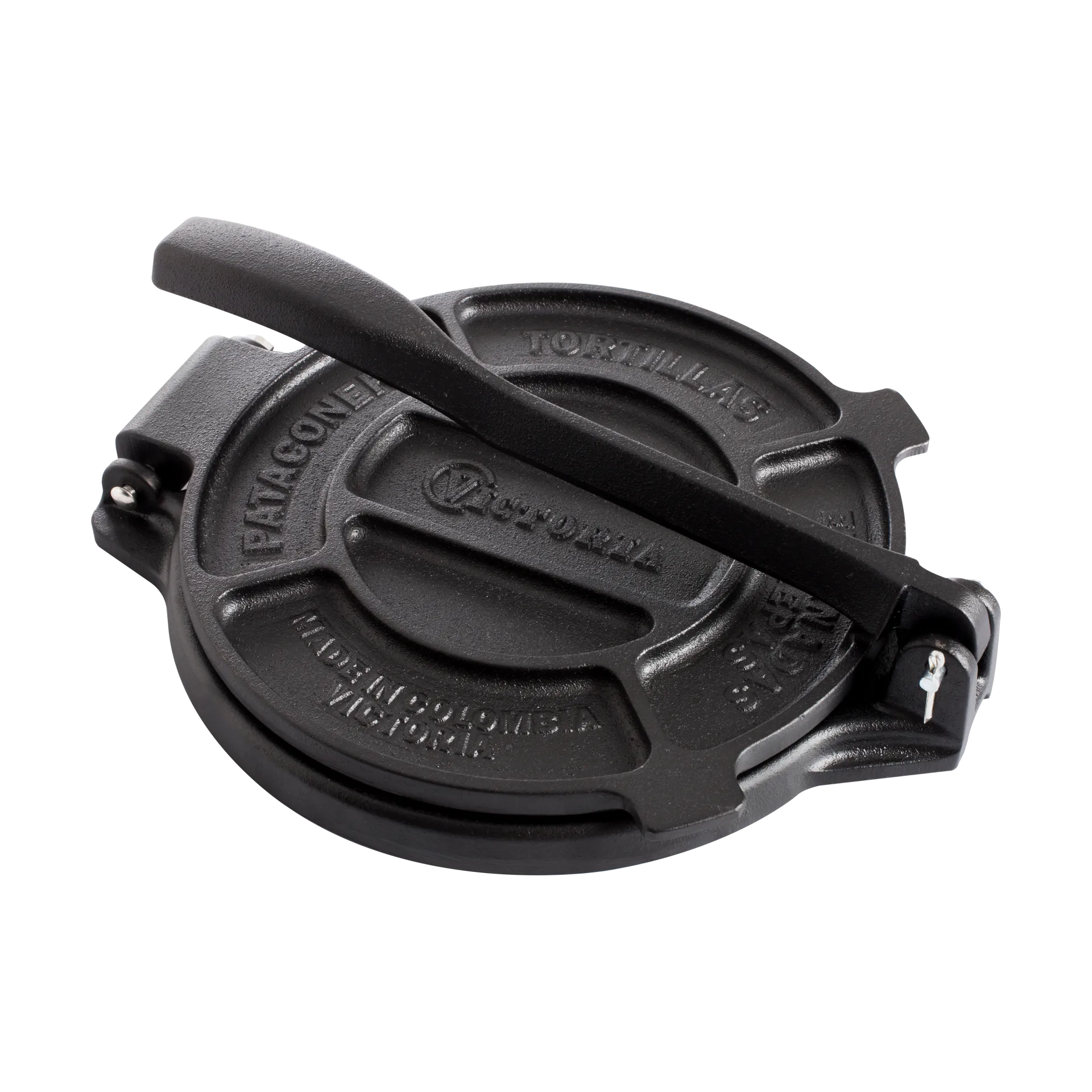Cast iron tortilla press 20 cm, Black Victoria