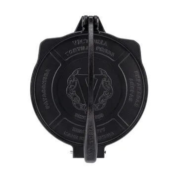 Heavy duty tortilla press Ø25 cm - Black - Victoria