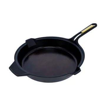 Signature Cast Iron Frying Pan 25 cm - Black - Victoria