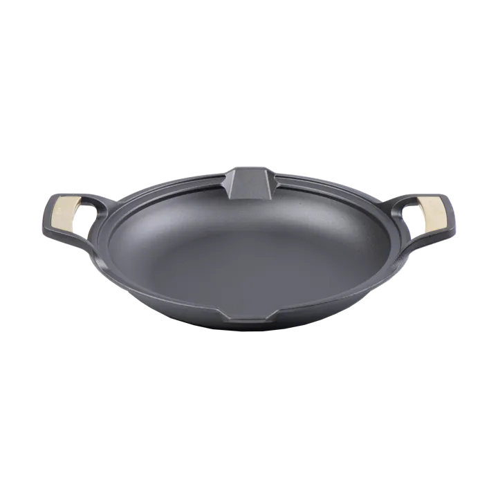 Signature Paella Pan Cast Iron 33 cm - Black - Victoria