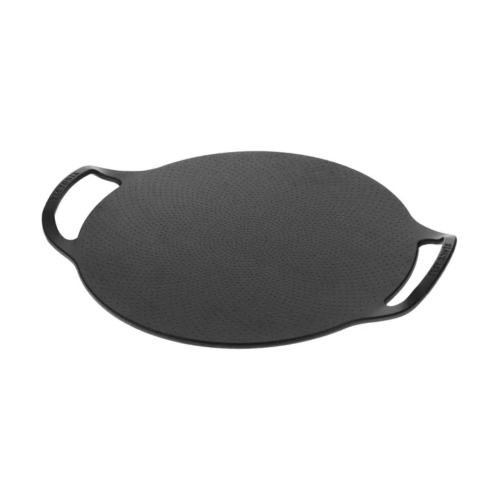 Victora pizza pan cast iron, two handles, enameled - Ø38 cm - Victoria