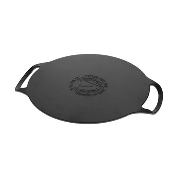 Victora pizza pan cast iron, two handles, enameled - Ø38 cm - Victoria