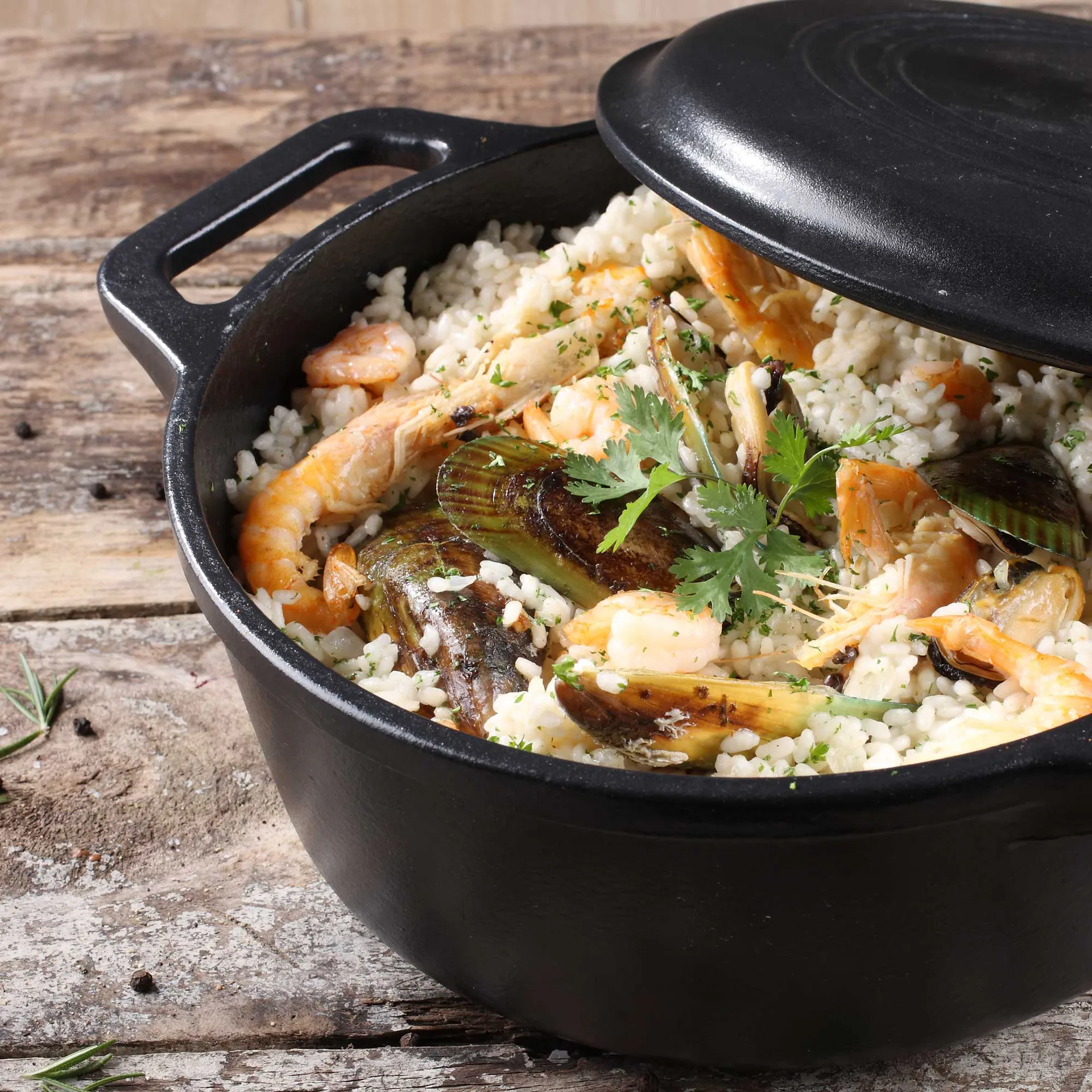Victoria cast iron casserole, enamelled, 3.8 l Victoria