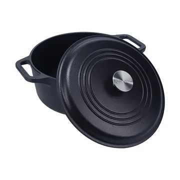 Victoria cast iron casserole, enamelled - 5.7 l - Victoria