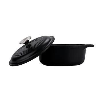 Victoria cast iron pot pre-seasoned - 1.9 L - Victoria