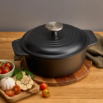 Victoria cast iron pot pre-seasoned - 1.9 L - Victoria