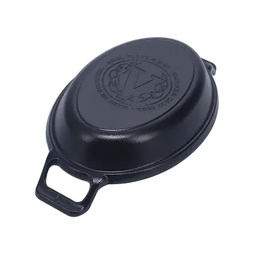 Victoria oval cast iron casserole, pre-seasoned - 27.1x15.5 cm - Victoria