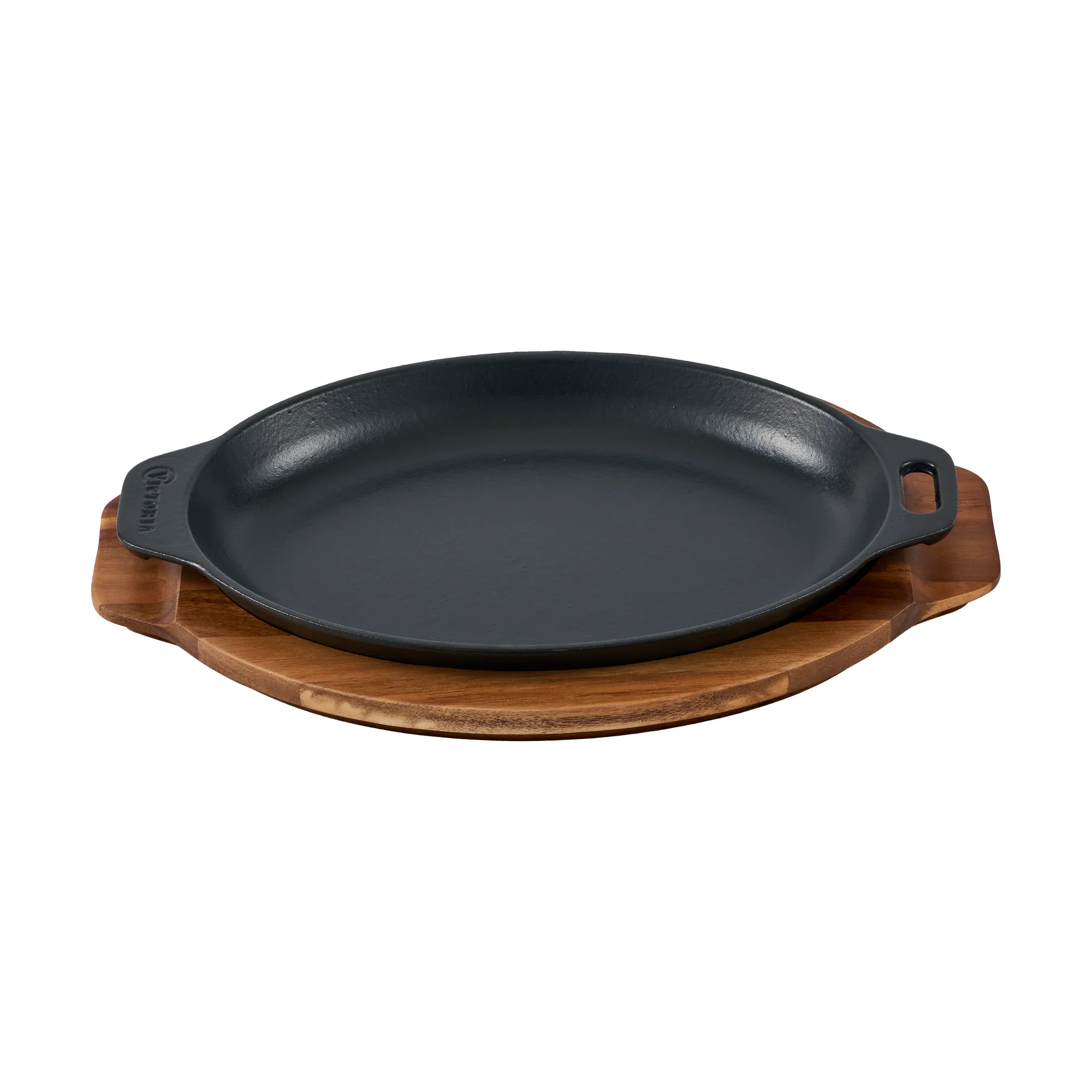 Victoria oval serving platter acacia wood, 29.4x19 cm Victoria