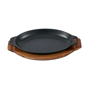 Victoria oval serving platter acacia wood - 29.4x19 cm - Victoria