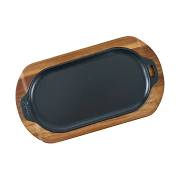 Victoria oval serving platter enameled - 29.4x19 cm - Victoria