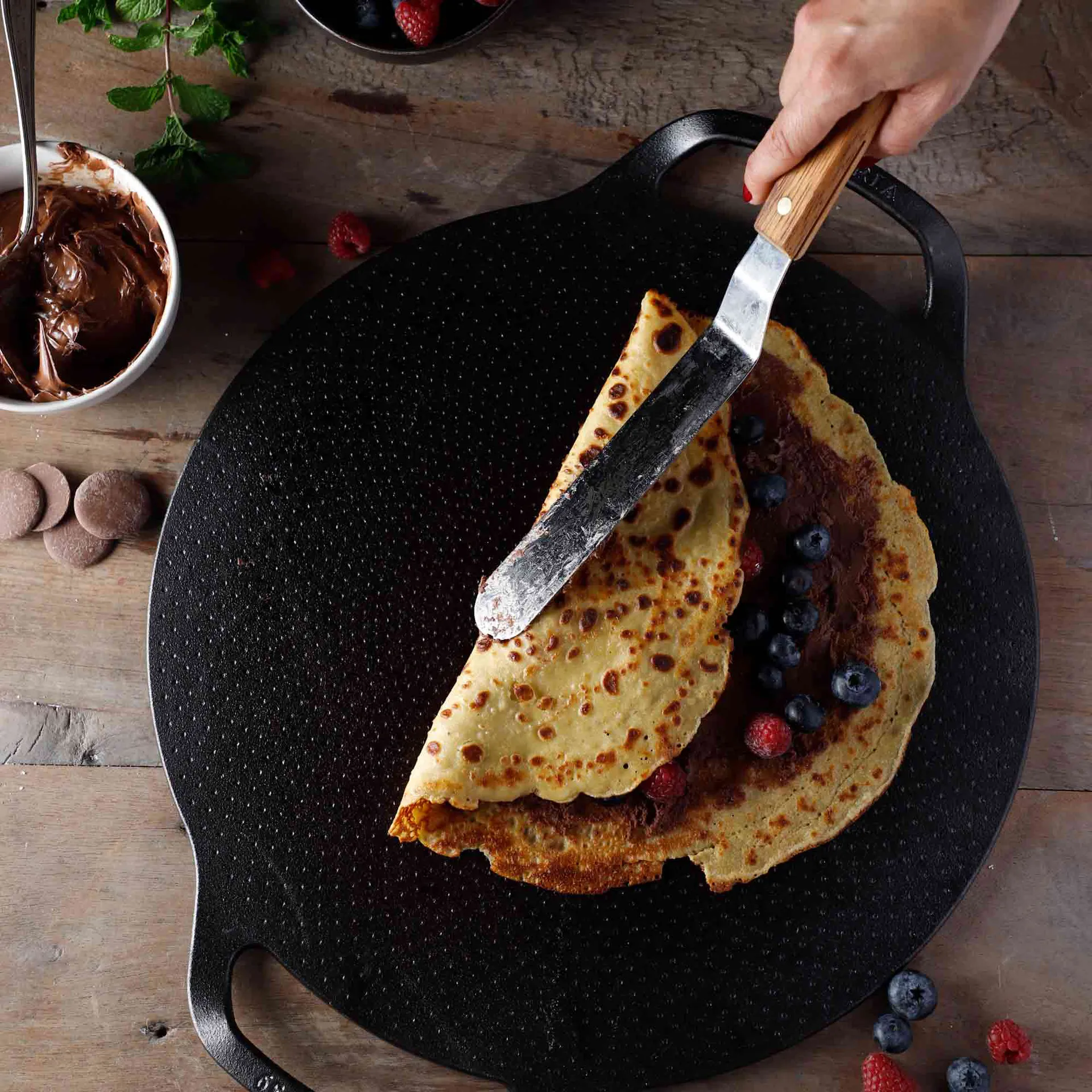 Victoria pizza stone Ø38 cm, Black Victoria
