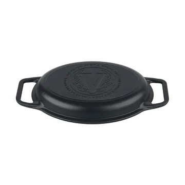 Victoria pot and bread pan cast iron enameled - 2 pieces - Victoria