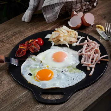 Victoria Tawa cast iron griddle pan, enamelled - Ø38 cm - Victoria