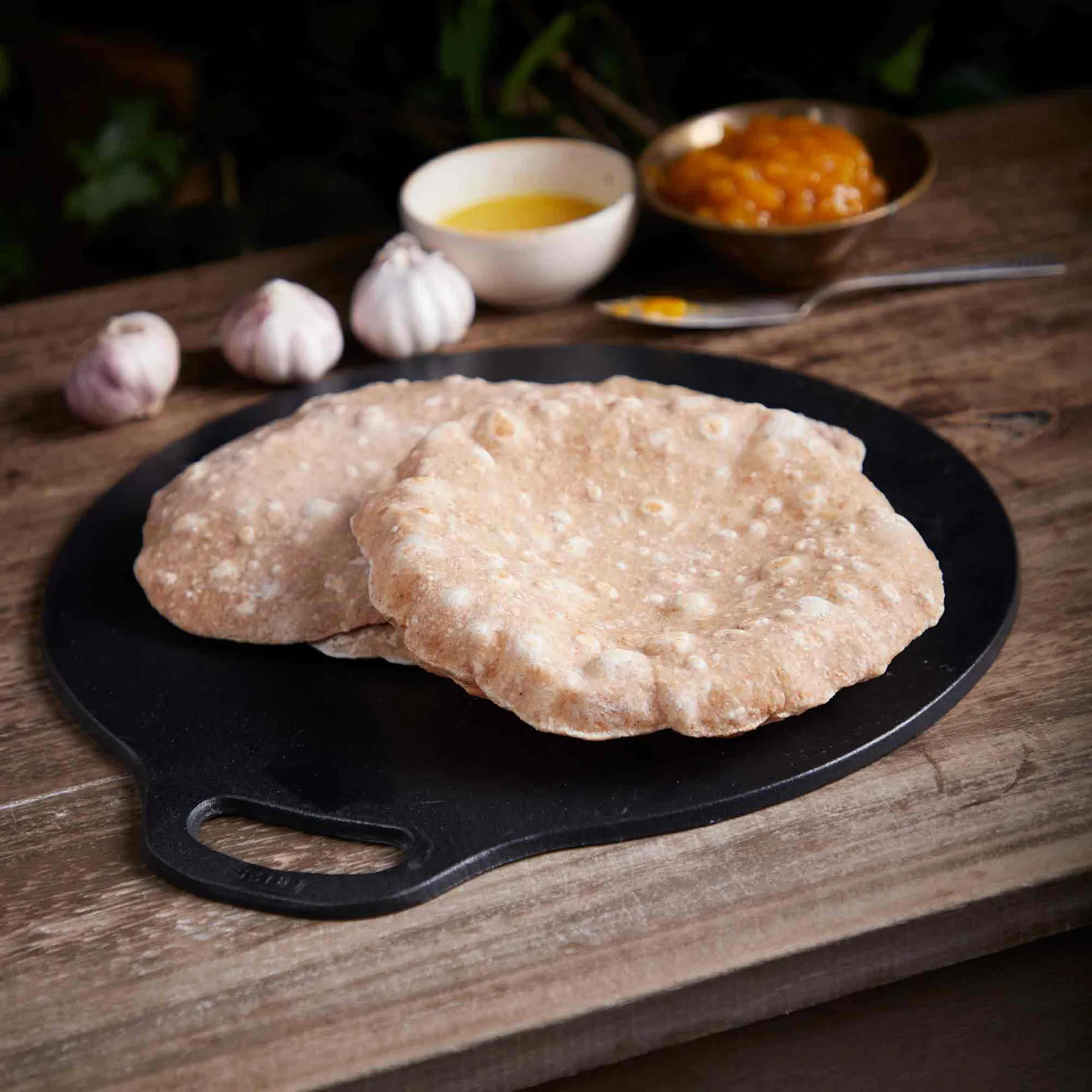 Victoria Tawa cast iron griddle pan, enamelled, Ø38 cm Victoria