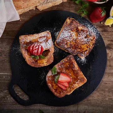 Victoria Tawa cast iron griddle pre-seasoned - Ø38 cm - Victoria