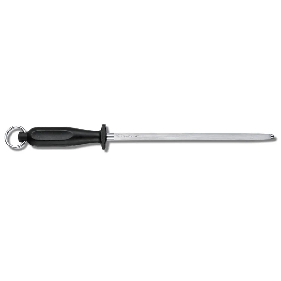 Honing Steel medium Fine 25 cm, Black Victorinox