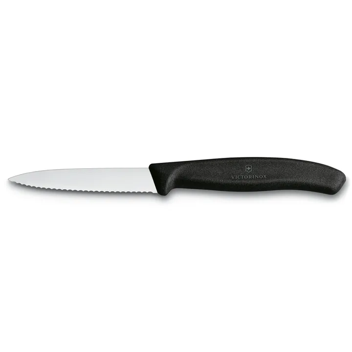 Swiss Classic vegetable-/paring knife 8 cm - Black - Victorinox