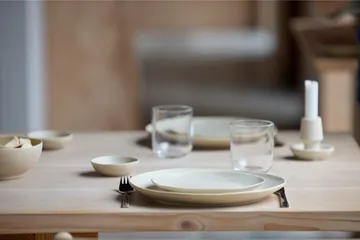 Shoku plate Ø27 cm - Beige - Villa Collection