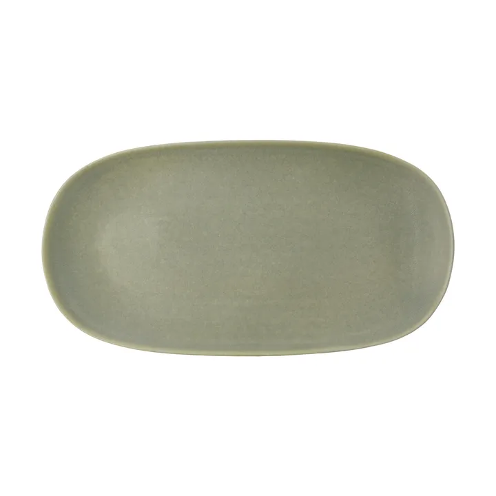 Shoku serving plate 18x34 cm - Pure Green - Villa Collection
